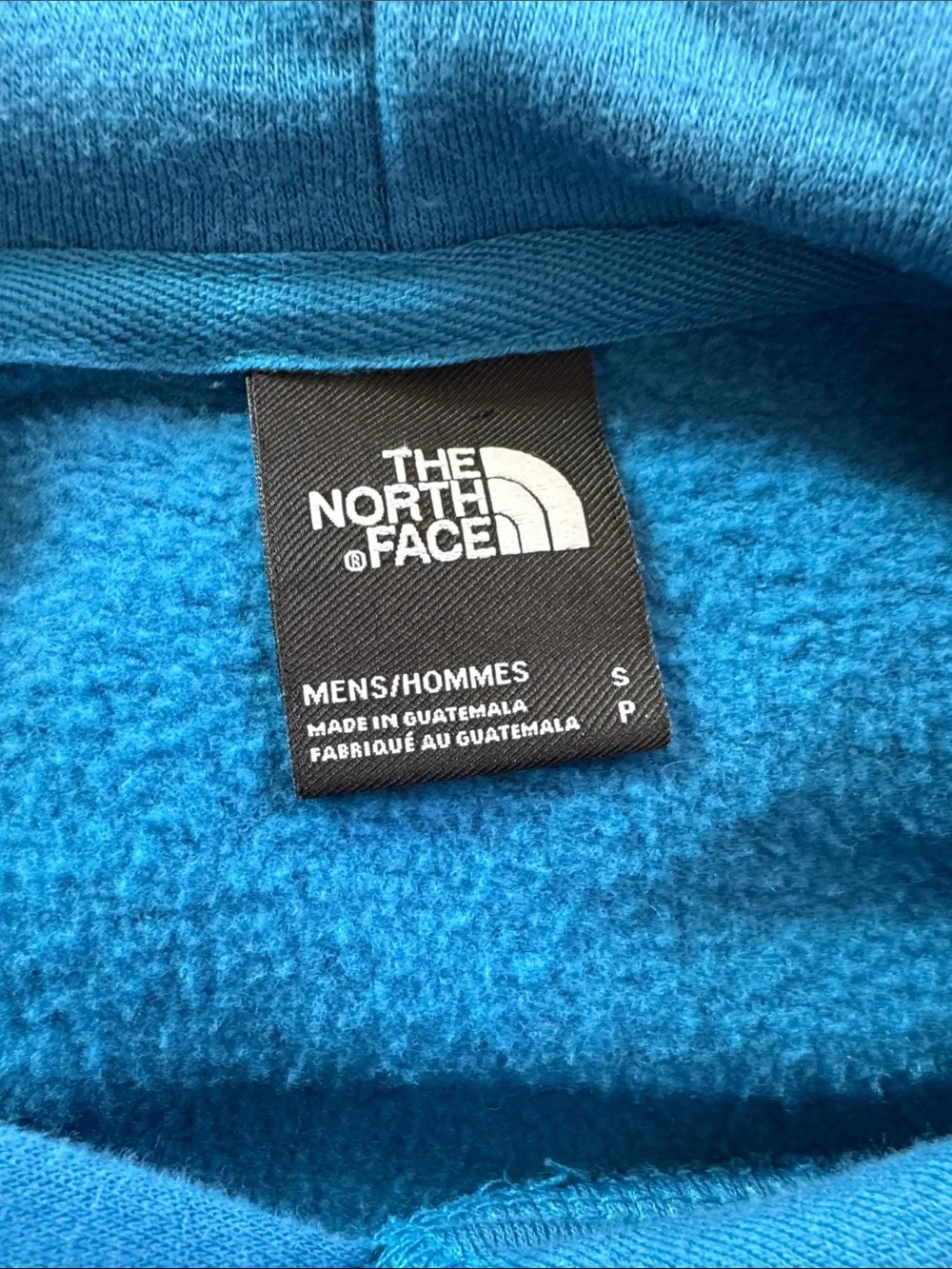 The North Face Men's Blue Pullover Hoodie Sweatshirt